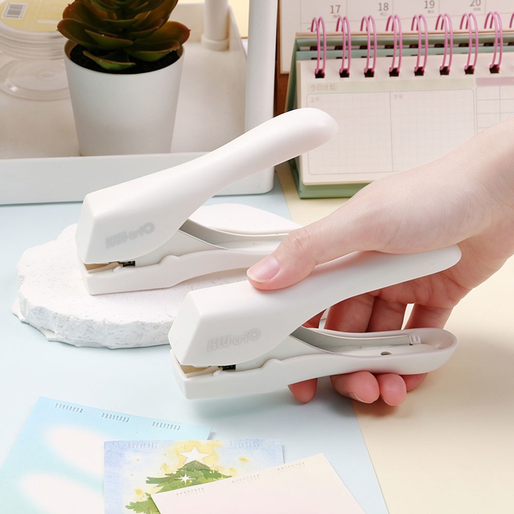 Stapler Heavy Duty - 1 упаковка безигольного степлера для сшивания