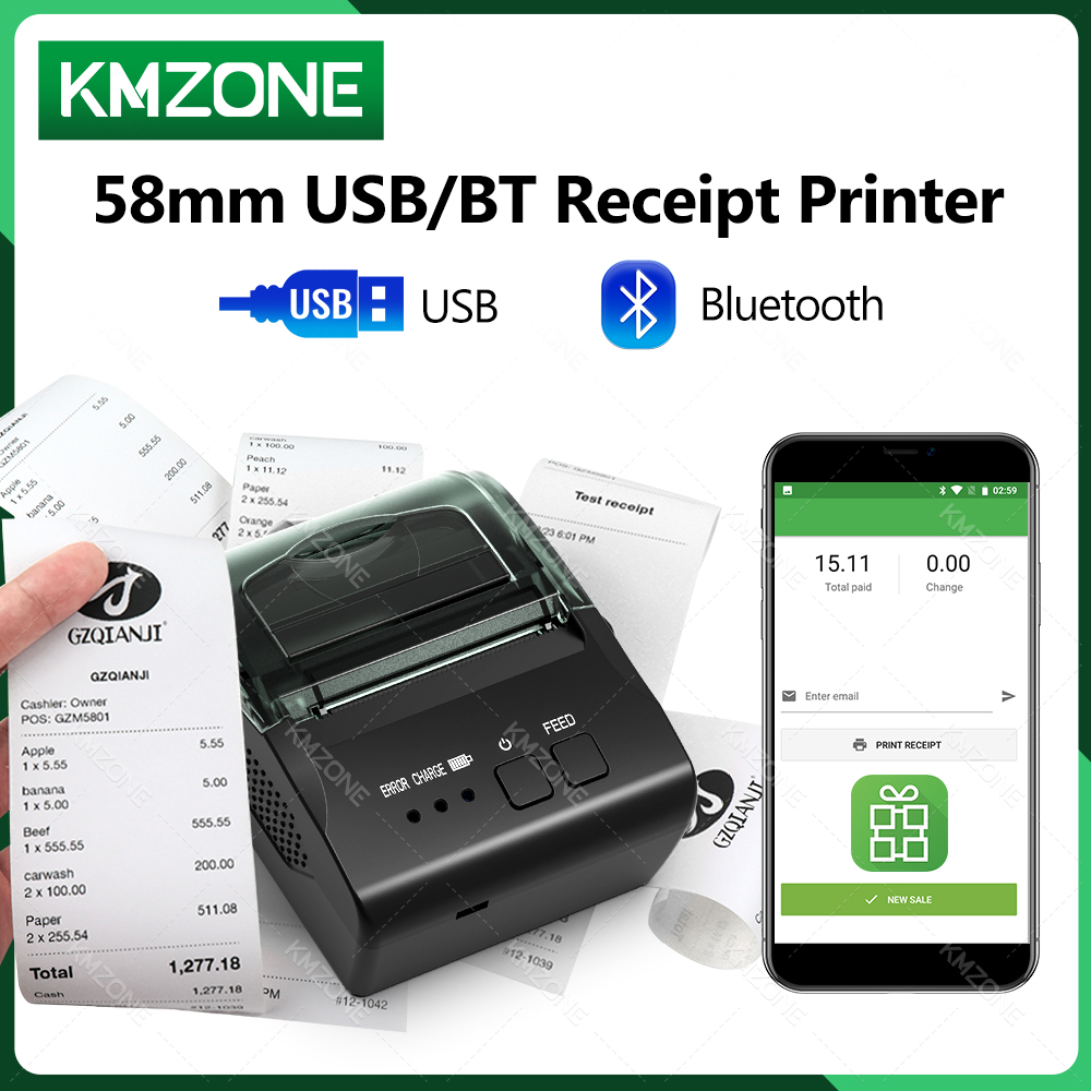 Commercial Book Printing Machines - POS-чековый телефон, Беспроводная Bluetooth портативная машина
