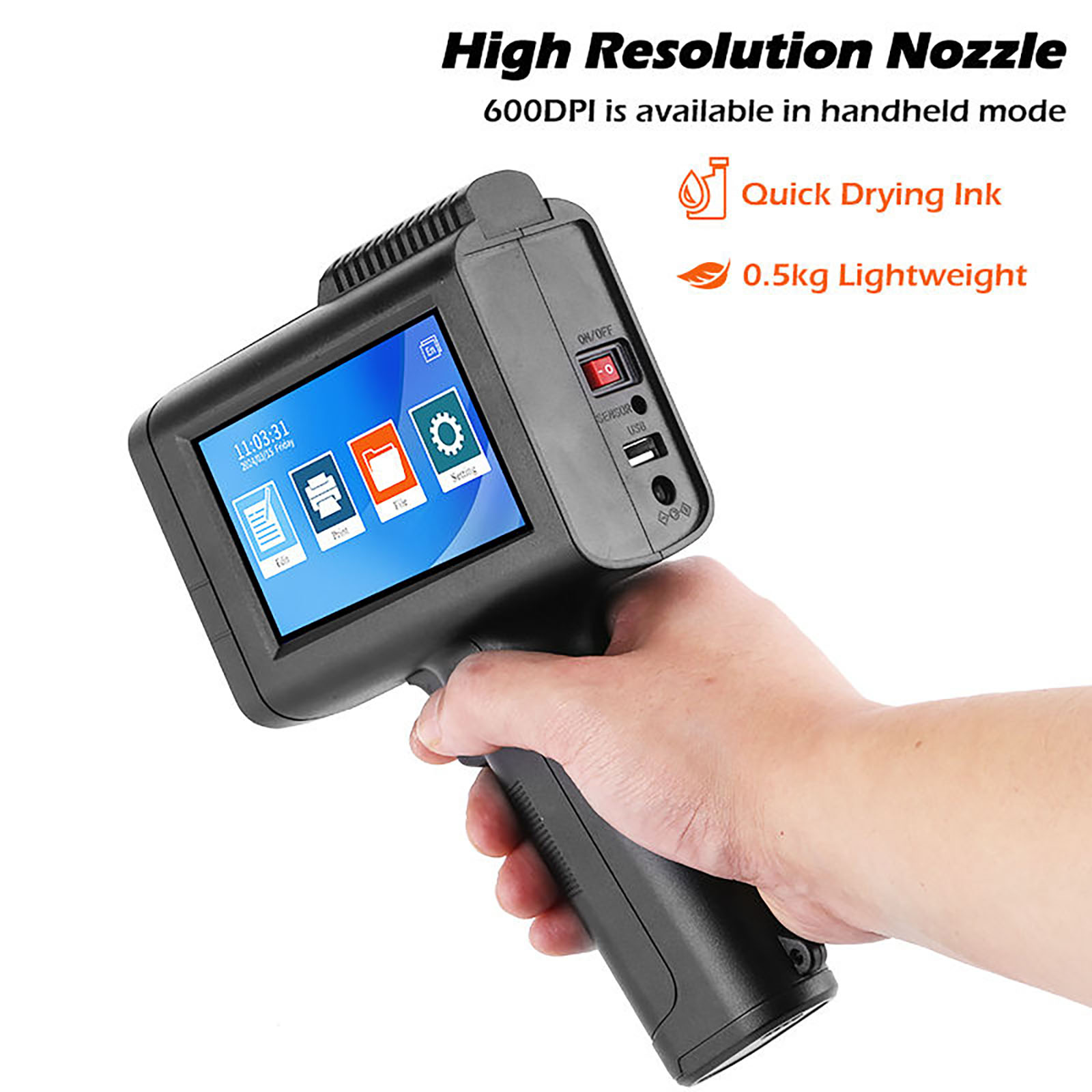 ZM-C13 – портативный мини-стру – обзор и цена Barcode Printer
