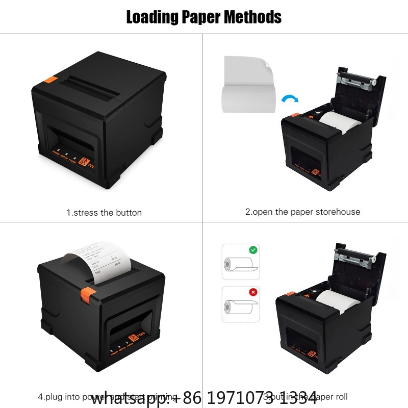 【POS-8360】80-мм USB+LAN принте – обзор и цена Receipt Printer